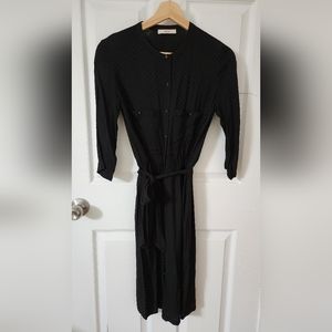Black blouse dress by Sessun